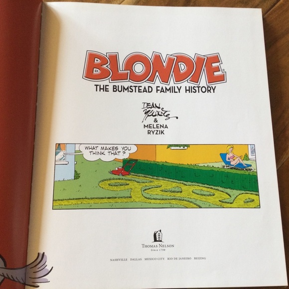 ✔️ Blondie The Bumstead Family History by Dean Young - Picture 6 of 10